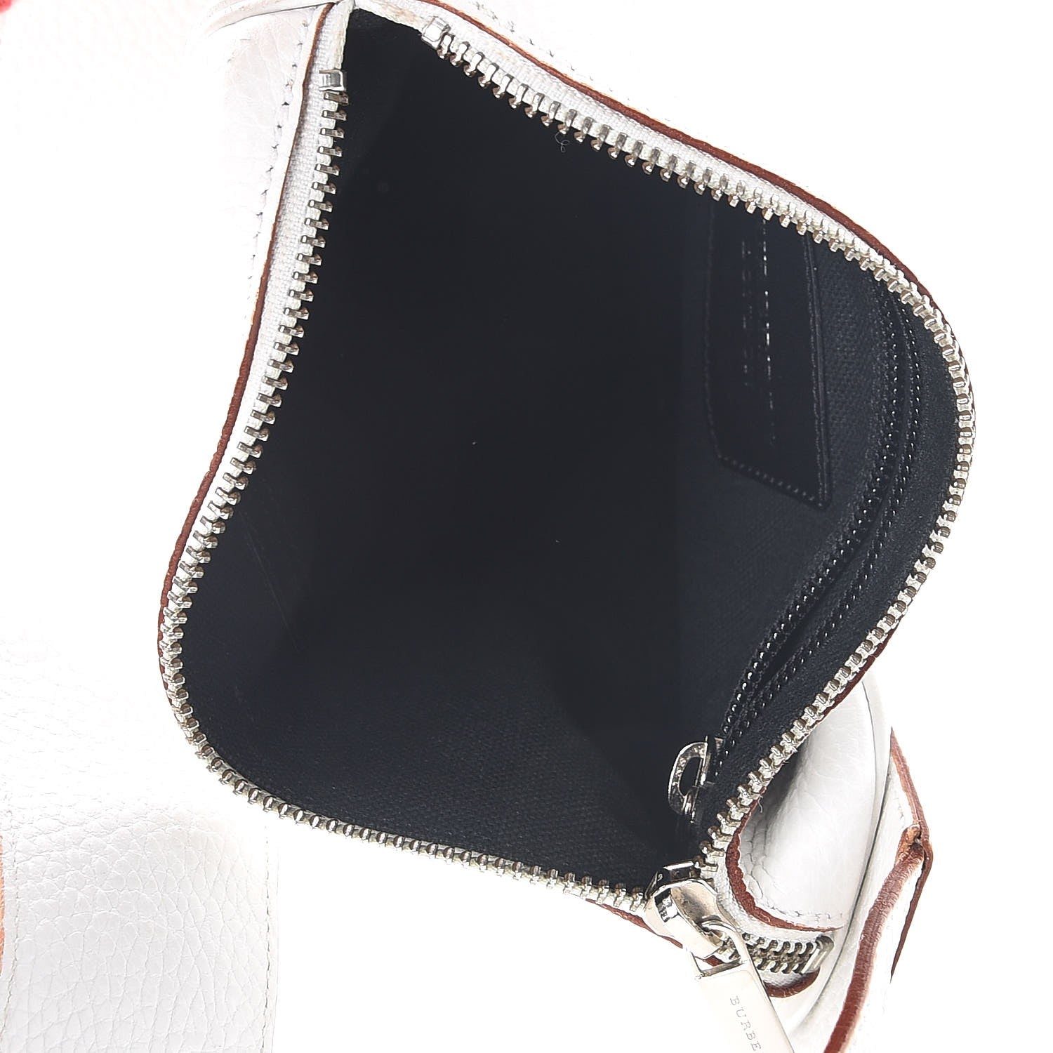 Burberry Grainy Calfskin Shoulder Bag White 5 of 17