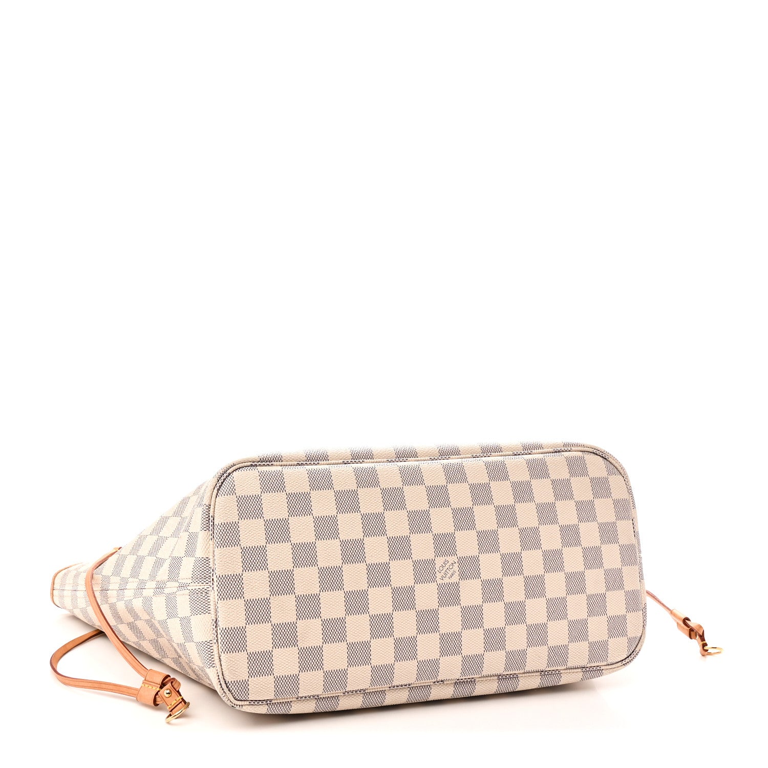 Louis Vuitton Damier Azur Neo Neverfull MM Rose Ballerine 4 of 12