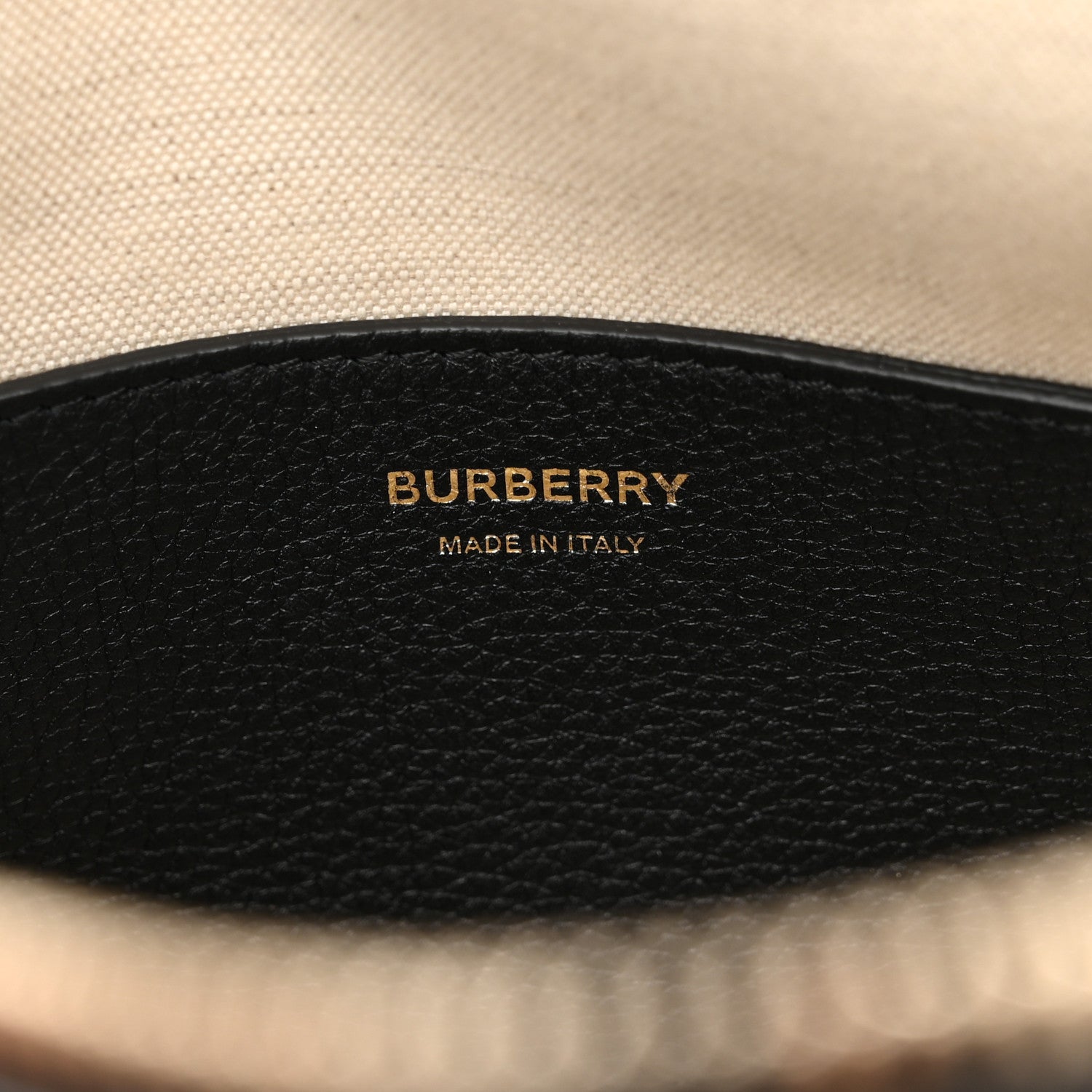 Burberry Grained Calfskin Large Half Cube Bowling Bag Black 6 of 13