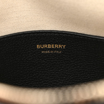 Burberry Grained Calfskin Large Half Cube Bowling Bag Black 6 of 13