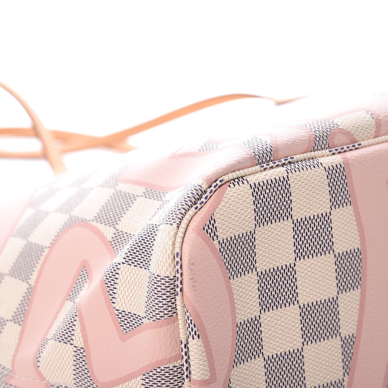 Louis Vuitton Damier Azur Tahitienne Neverfull MM 13 of 13