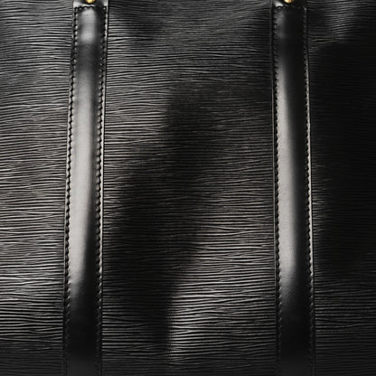 Louis Vuitton Epi Keepall 55 Black 7 of 11