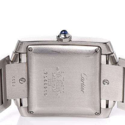 Cartier Stainless Steel 28mm Tank Francaise Automatic Watch 5 of 6