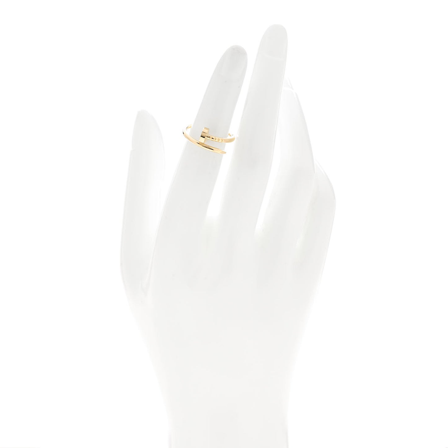 18K Yellow Gold Small Juste Un Clou Ring 48 4.5