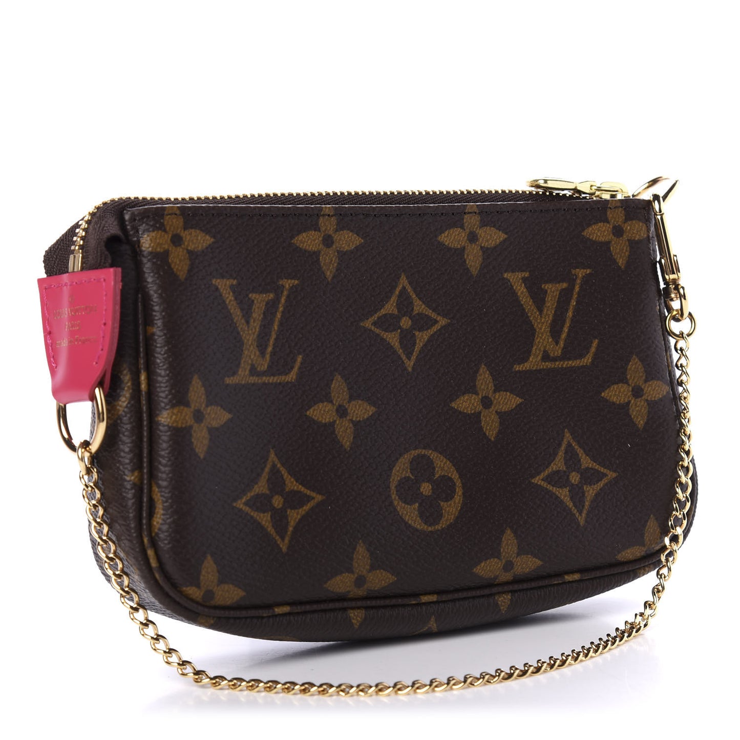 Monogram 2020 Christmas Animation Roller Coaster Mini Pochette Accessories Pivoine