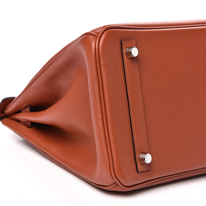 Hermes Taurillon Novillo Birkin 30 Cuivre 7 of 12