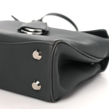 Balenciaga Natural Smooth Calfskin Mini Rodeo Top Handle Handbag Grey 10 of 10