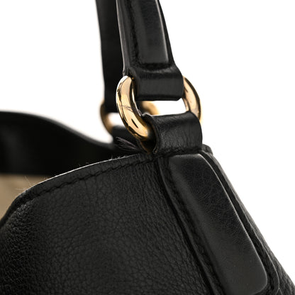 Gucci Pebbled Calfskin Medium Soho Shoulder Bag Black 13 of 13