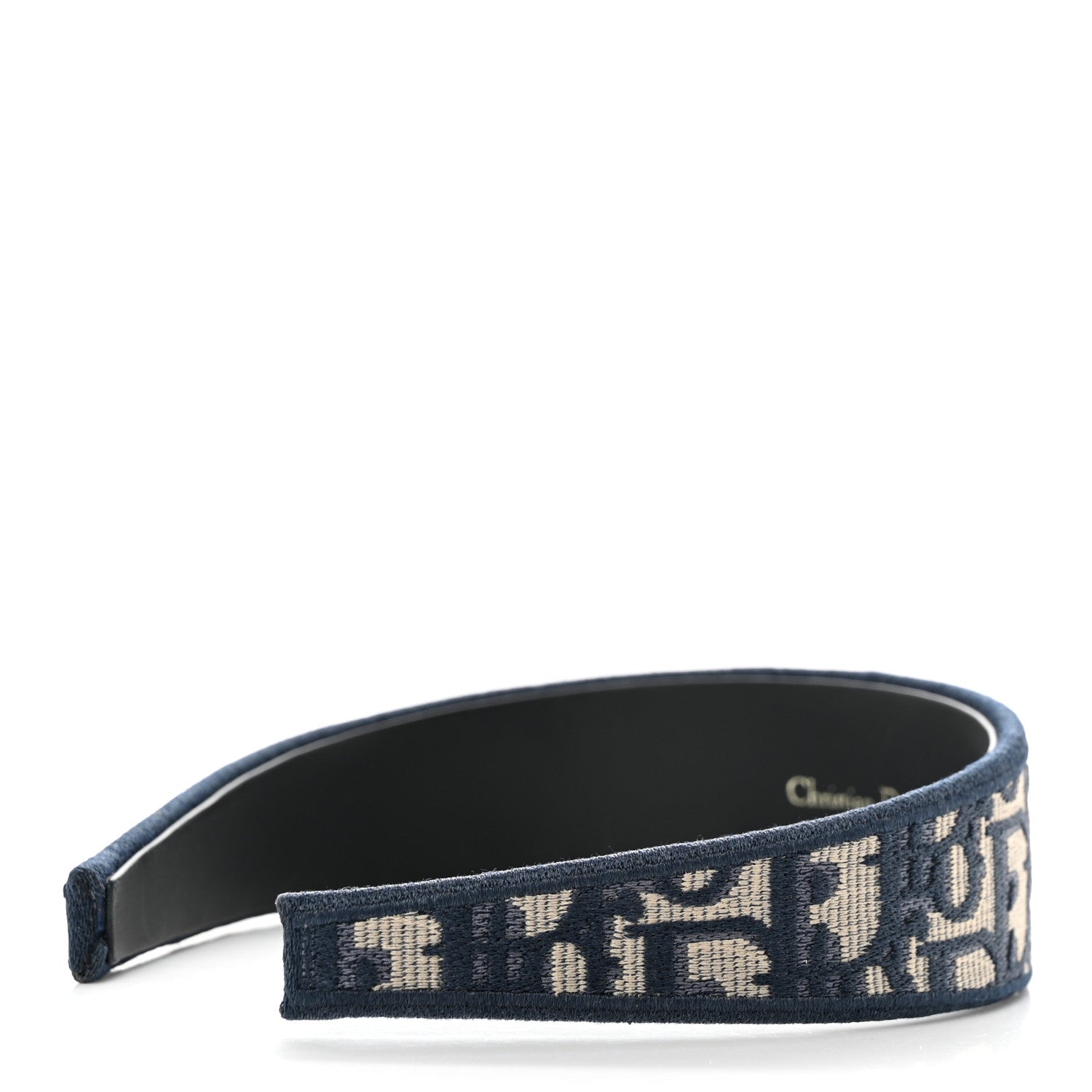 Christian Dior Oblique Headband Blue 5 of 9