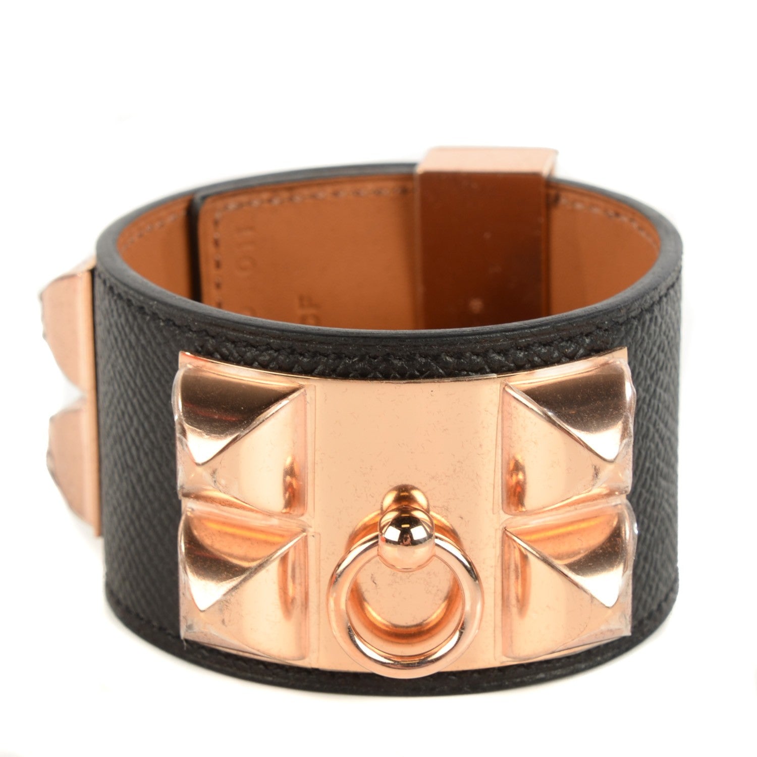 Hermes Epsom Collier de Chien CDC Bracelet S Black 1 of 6