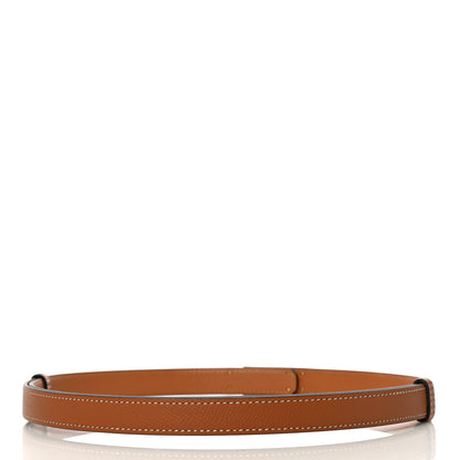 Hermes Epsom Kelly Pocket Belt Gold 2 of 5