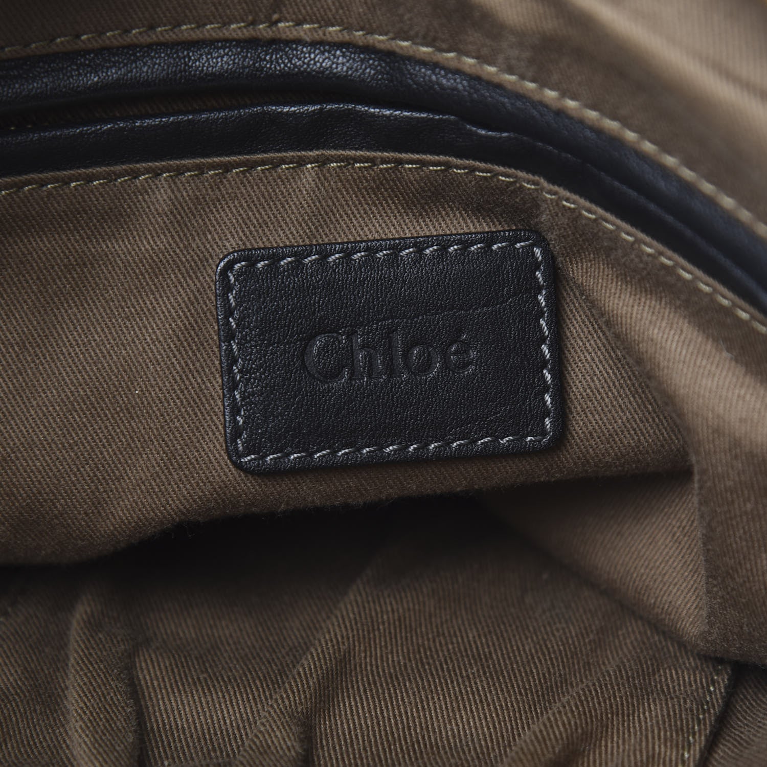Chloe Calfskin Large Marcie Satchel Black 6 of 10