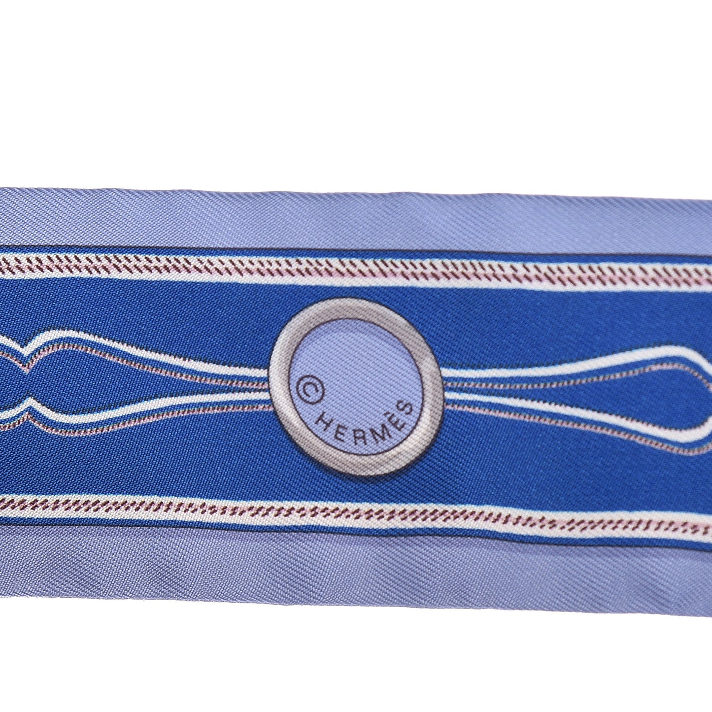 Silk Maillons Twilly Ciel Bleu Roy Beige