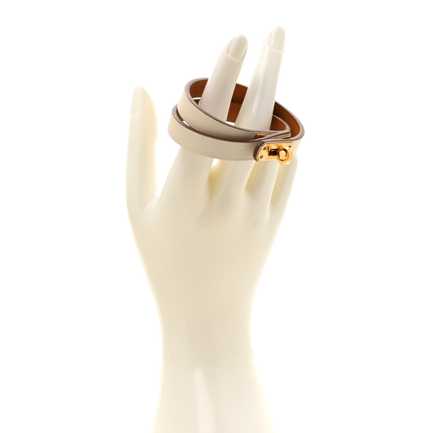 Hermes Swift Kelly Double Tour Bracelet T3 Nata 2 of 7