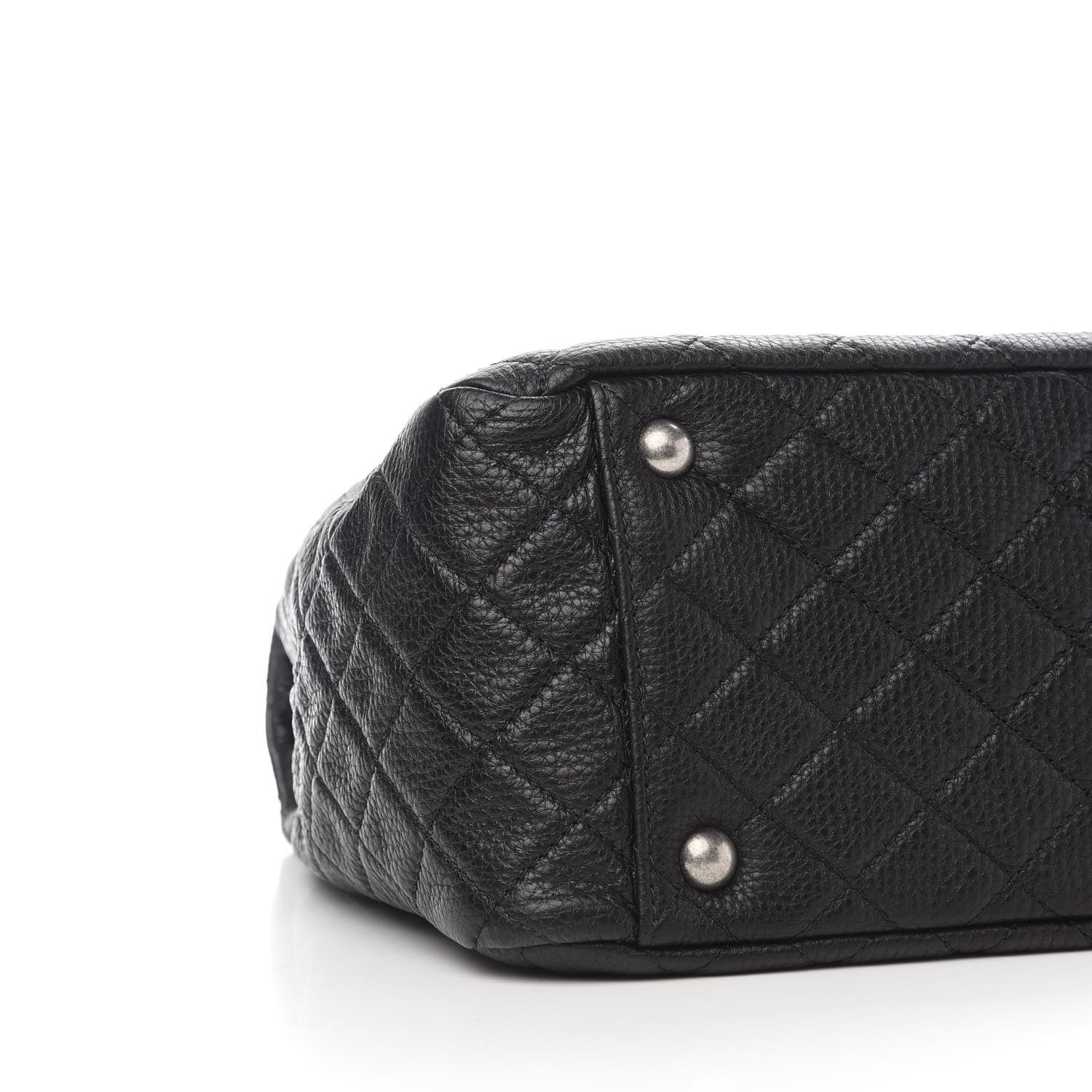 Chanel Calfskin Quilted XXL Travel Flap Bag Black 8 of 9