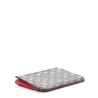 Louis Vuitton Monogram Multicolor Key Pouch Black Grenade 4 of 7