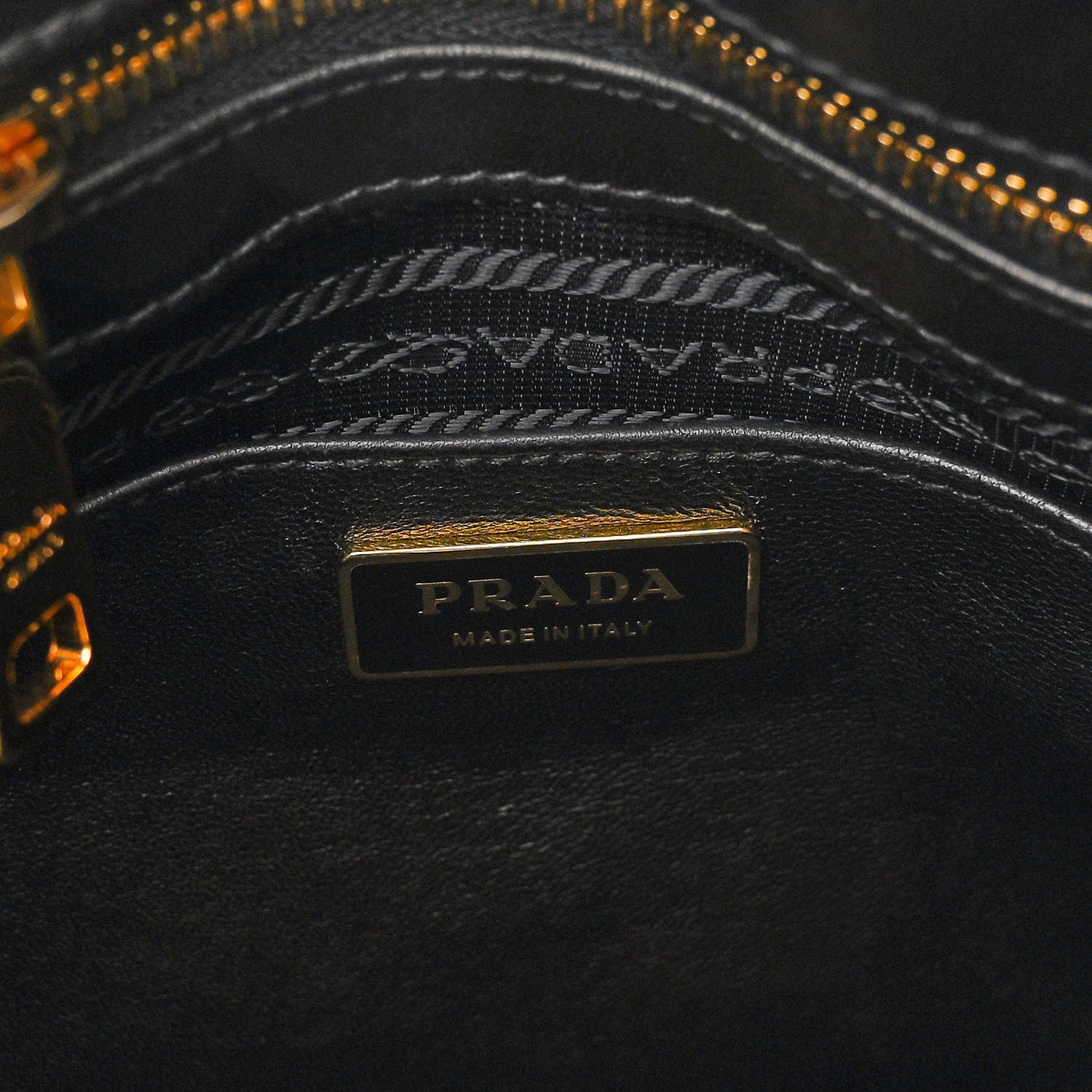 Prada Tessuto Nylon Gaufre Tote Black 6 of 14