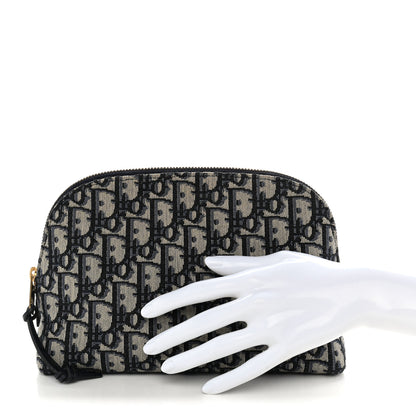 Christian Dior Oblique Large Beauty Pouch Bleu 2 of 8