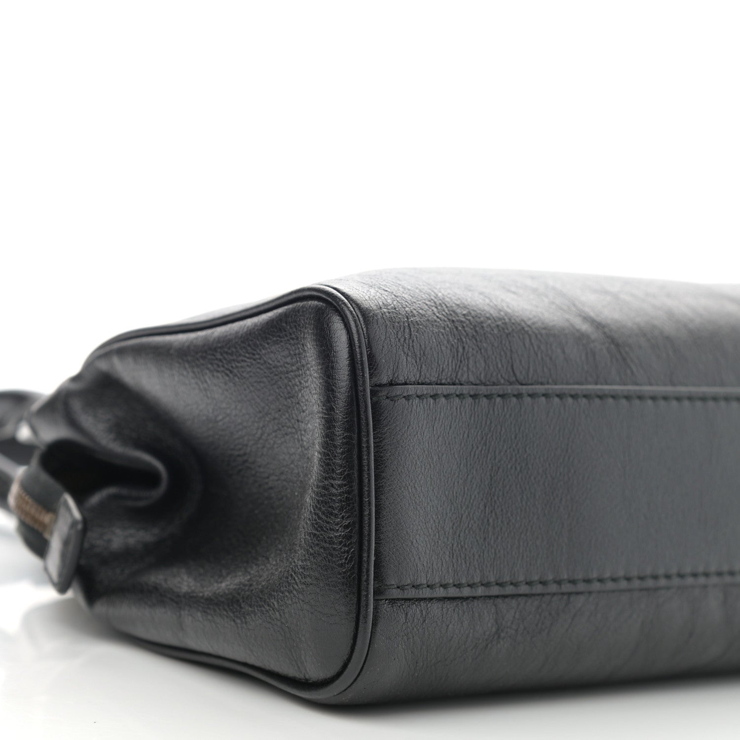 Gucci Calfskin Medium Re(Belle) Top Handle Bag Black 9 of 10