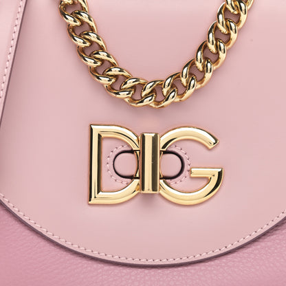Dolce & Gabbana Calfskin Media Wifi Shoulder Bag Pink 6 of 9
