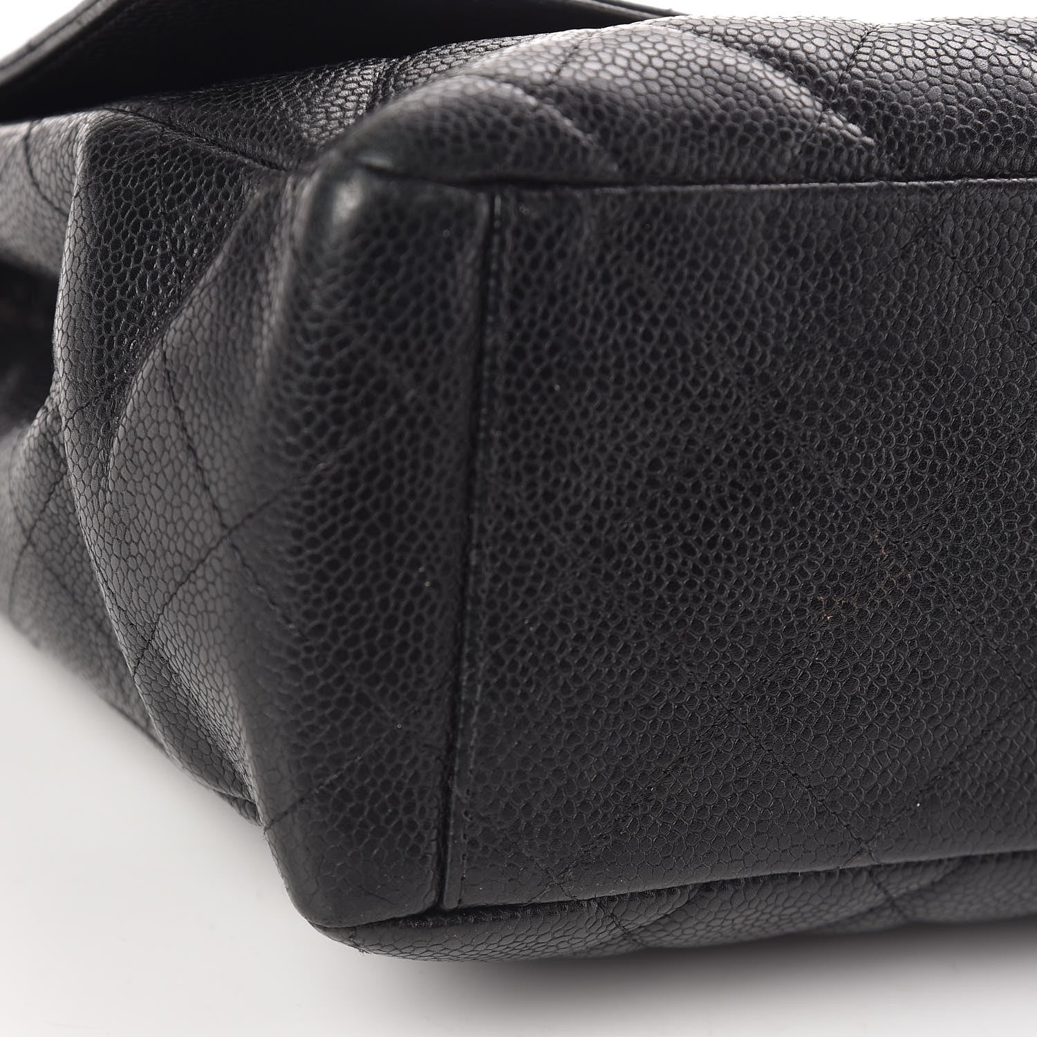 Chanel Caviar Quilted Maxi Single Flap Black 8 of 14