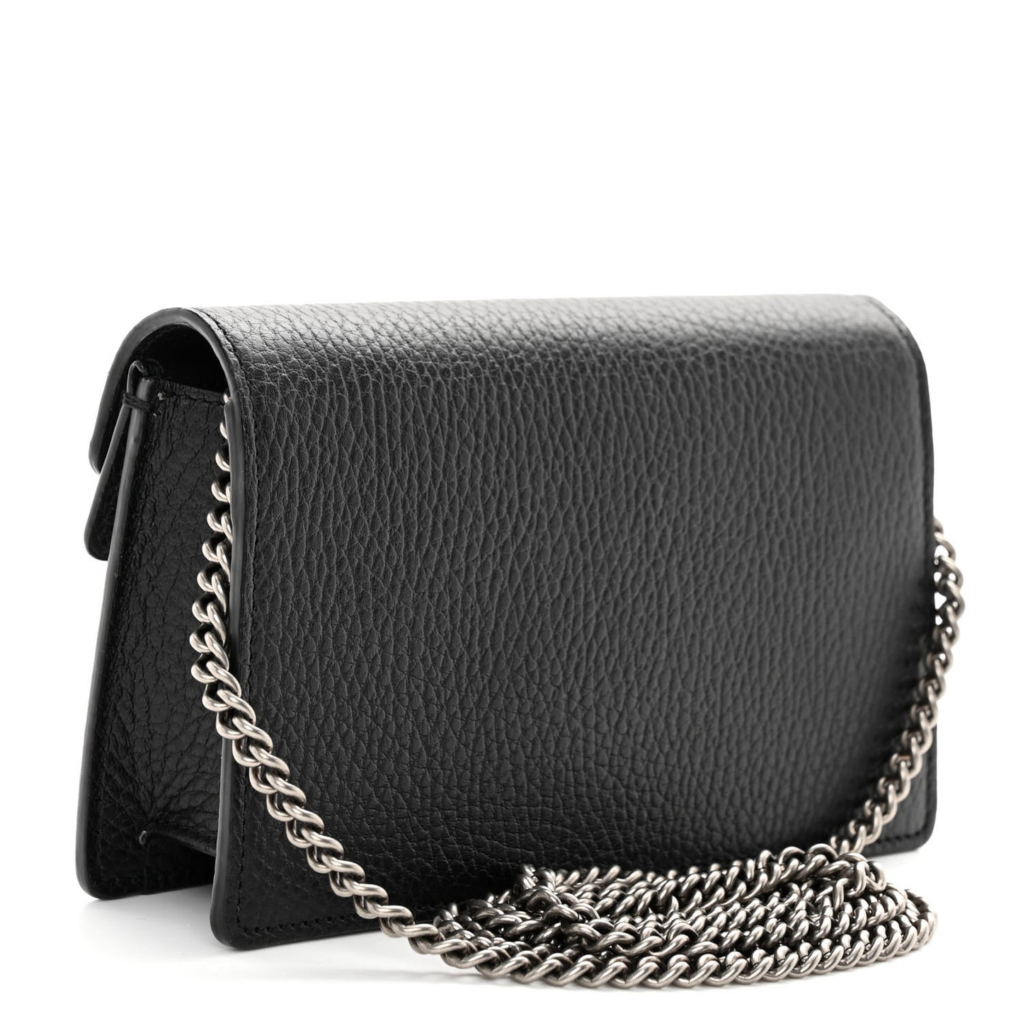 Calfskin Super Mini Dionysus Shoulder Bag Black