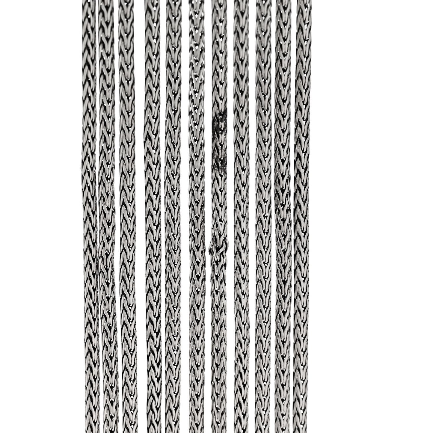 Sterling Silver Kali Multi Row Chain Bracelet