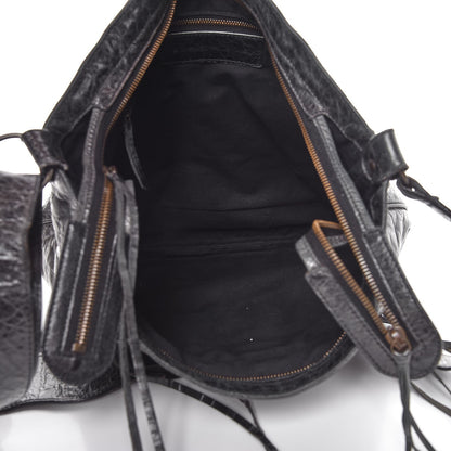 Balenciaga Chevre Classic Hardware Flat Messenger Black 5 of 9