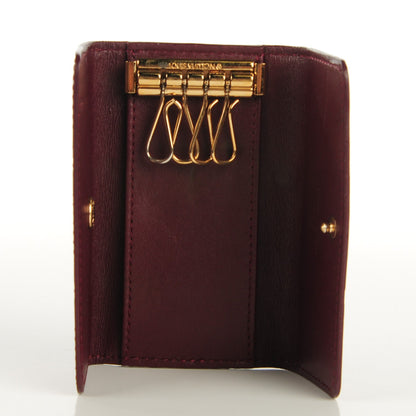 Louis Vuitton Vernis Multicles 4 Key Holder Rouge Fauviste 5 of 7
