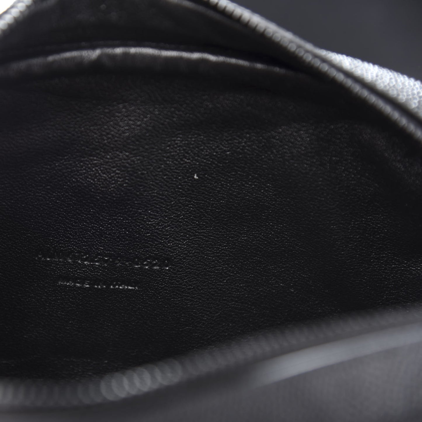 Grain De Poudre Matelasse Monogram Mini Lou Camera Bag Black