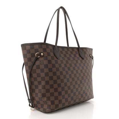 Louis Vuitton Damier Ebene Neverfull MM 4 of 10
