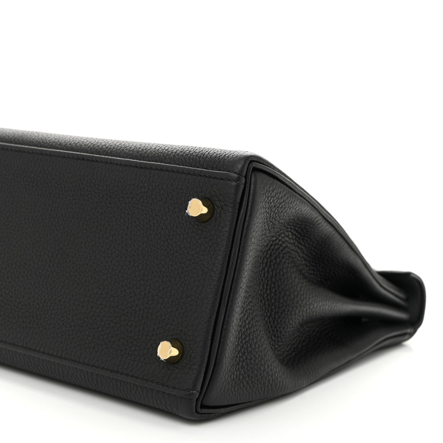 Hermes Togo Kelly Retourne 28 Black 10 of 11