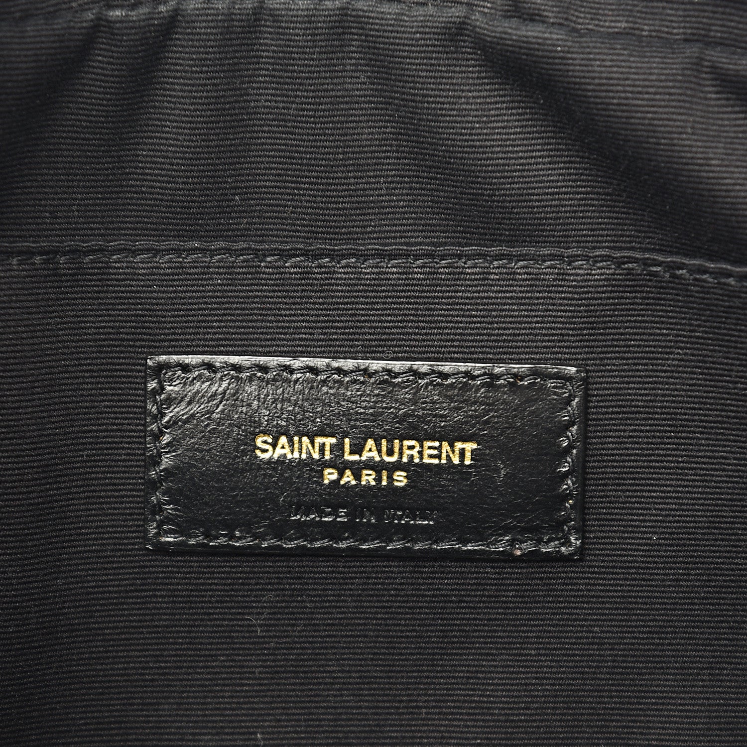 Saint Laurent Calfskin Matelasse Monogram Lou Camera Bag Black 5 of 8