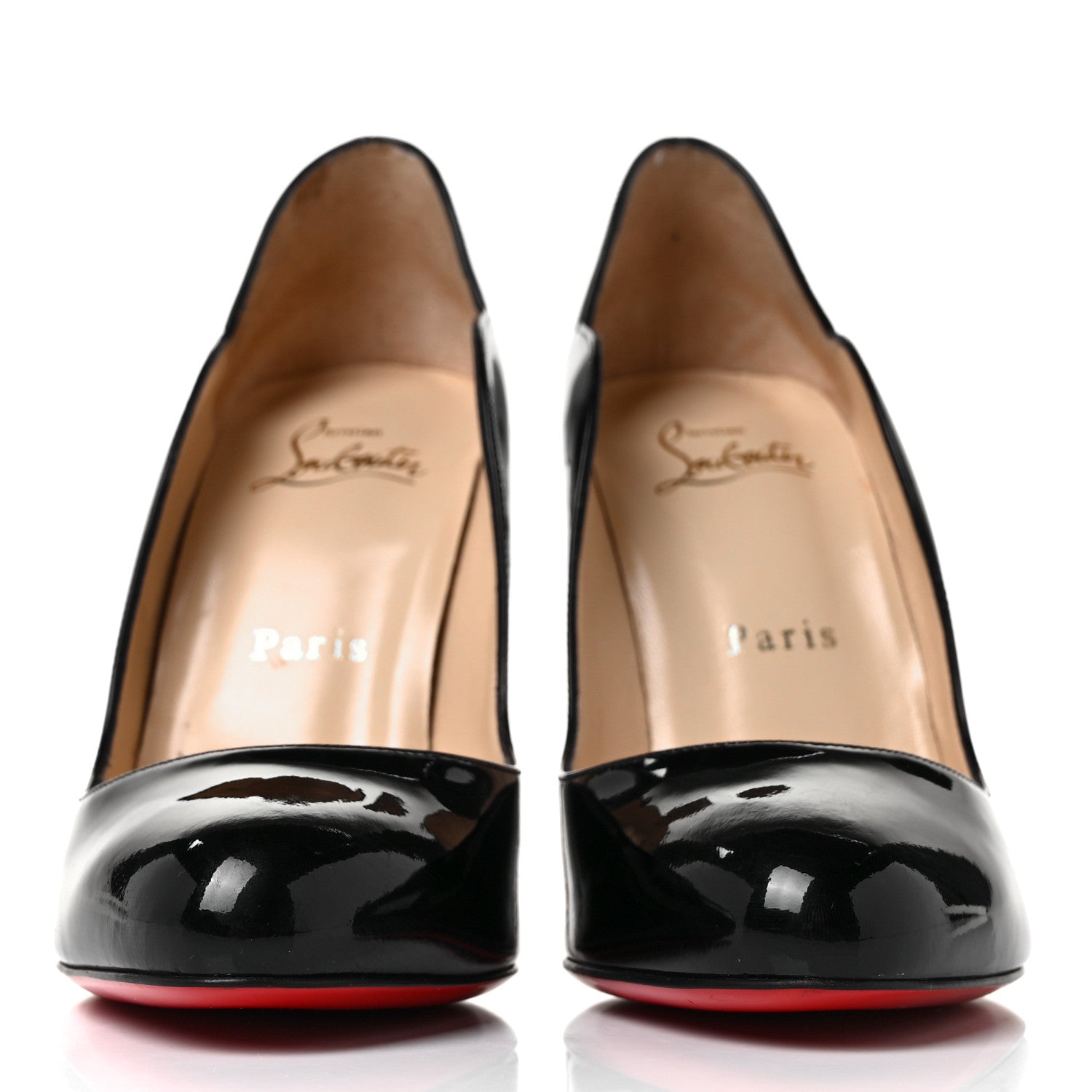 Christian Louboutin Patent Wawy Dolly 120 Pumps 37 Black 2 of 7