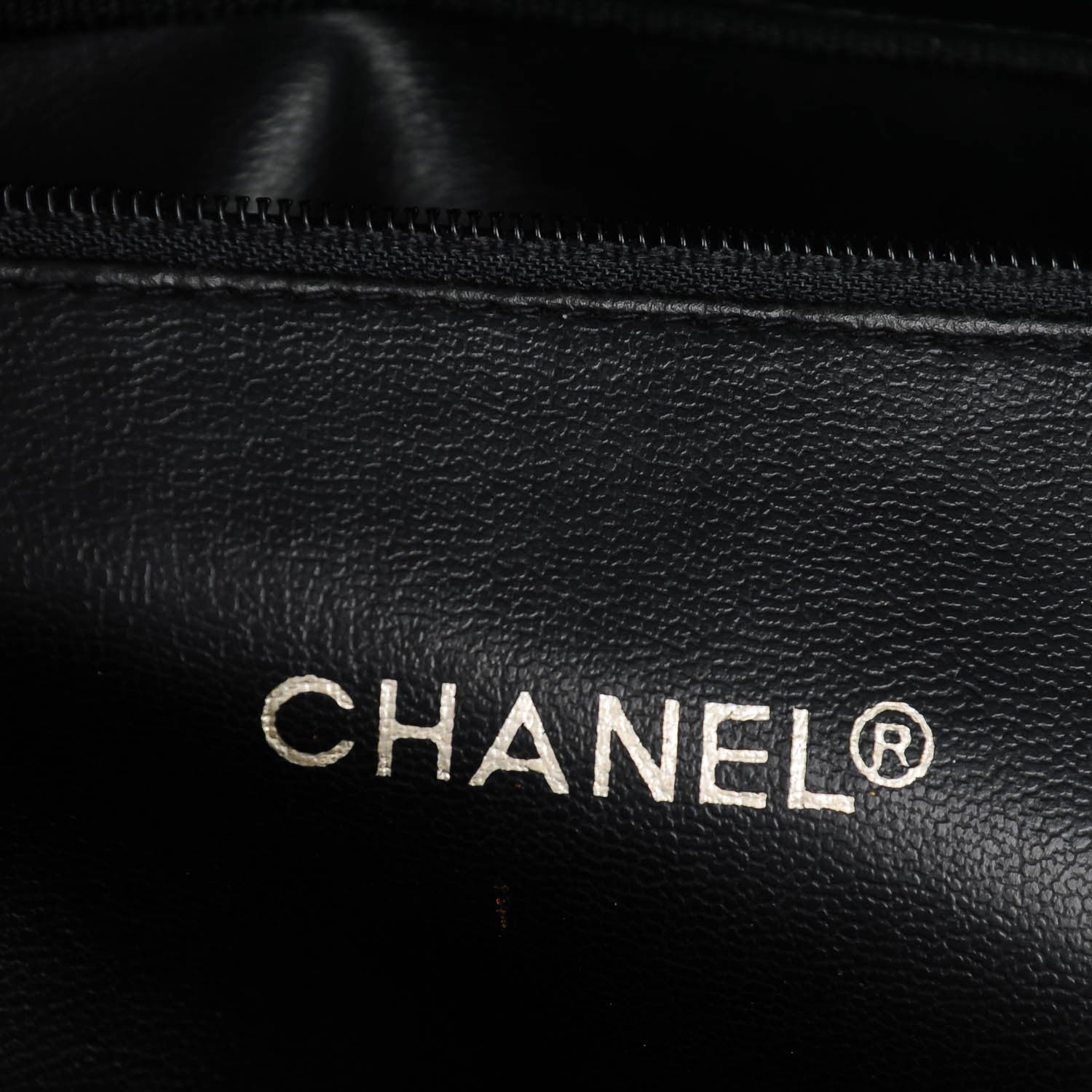 Chanel Lambskin Shopping Tote Black 6 of 8