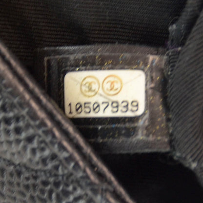 Chanel Caviar Grand Shopping Tote GST Black 7 of 10