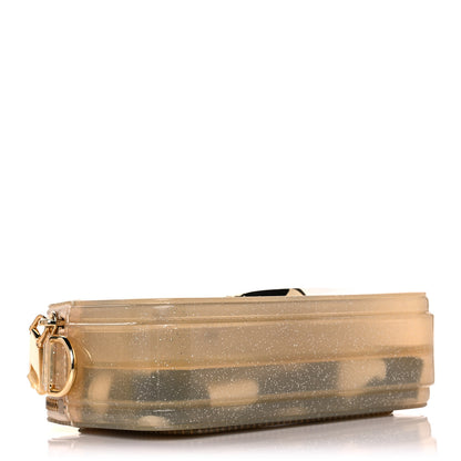 Marc Jacobs Jelly Glitter Small Snapshot Camera Bag Gold Silver 5 of 14