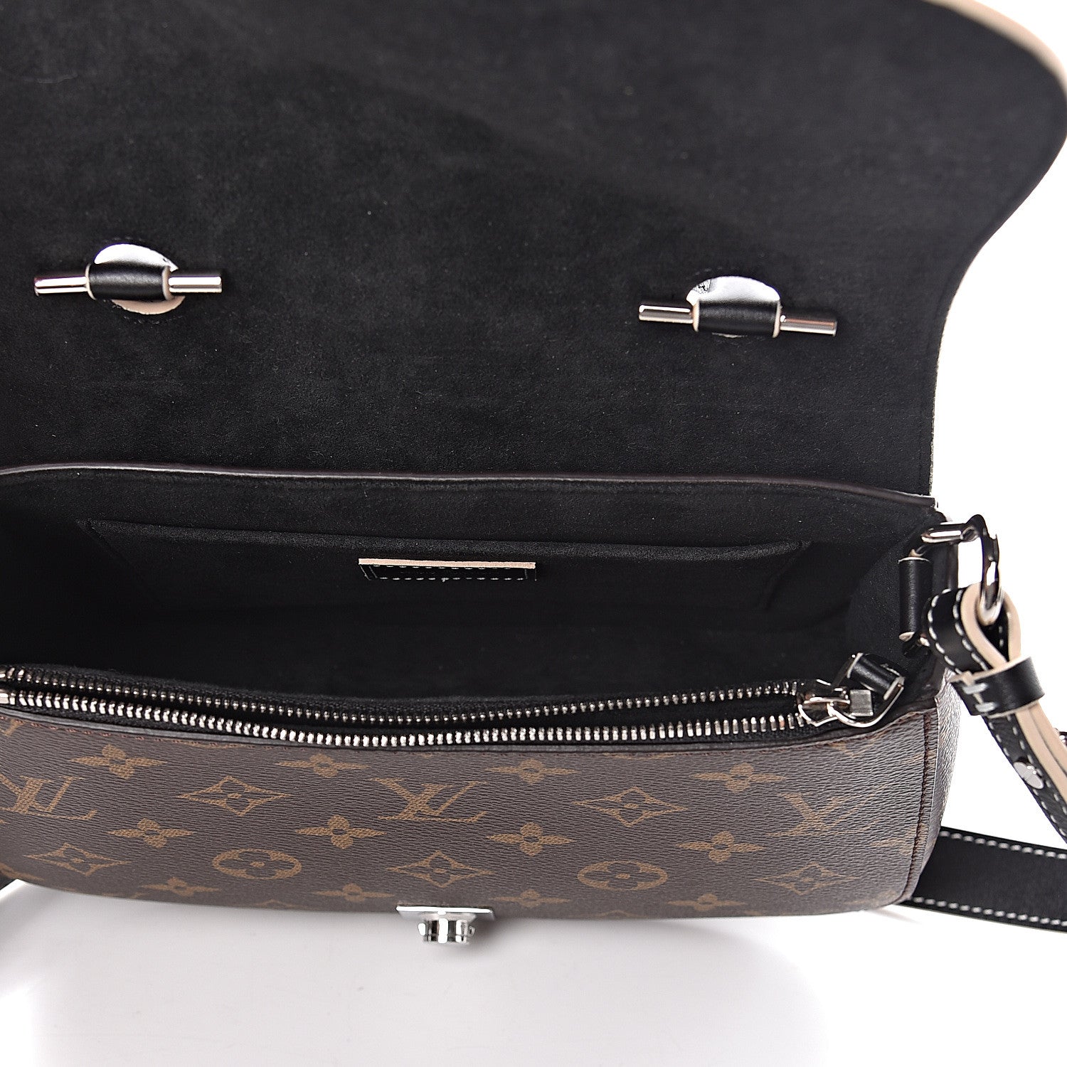 Louis Vuitton Calfskin Monogram Chain It Bag PM Black 6 of 10