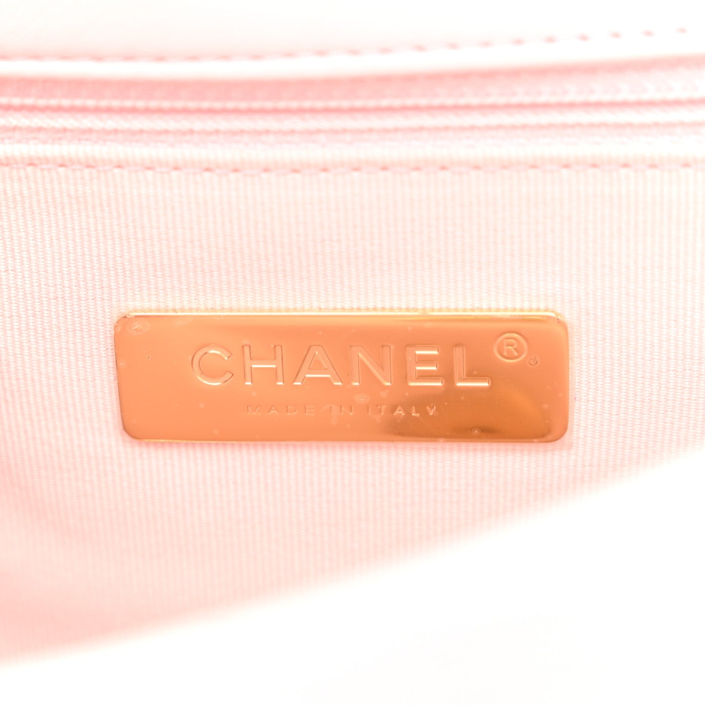 Lambskin Quilted Medium Chanel 19 Flap Light Pink