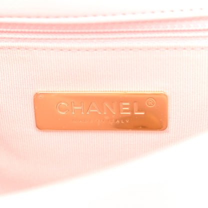 Chanel Lambskin Quilted Medium Chanel 19 Flap Light Pink 6 of 11