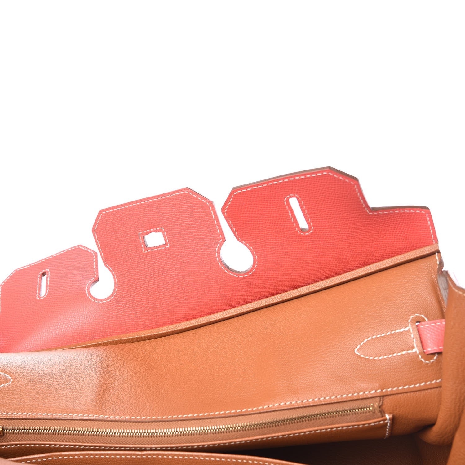 Hermes Epsom Candy Birkin 35 Rose Jaipur Gold 11 of 35