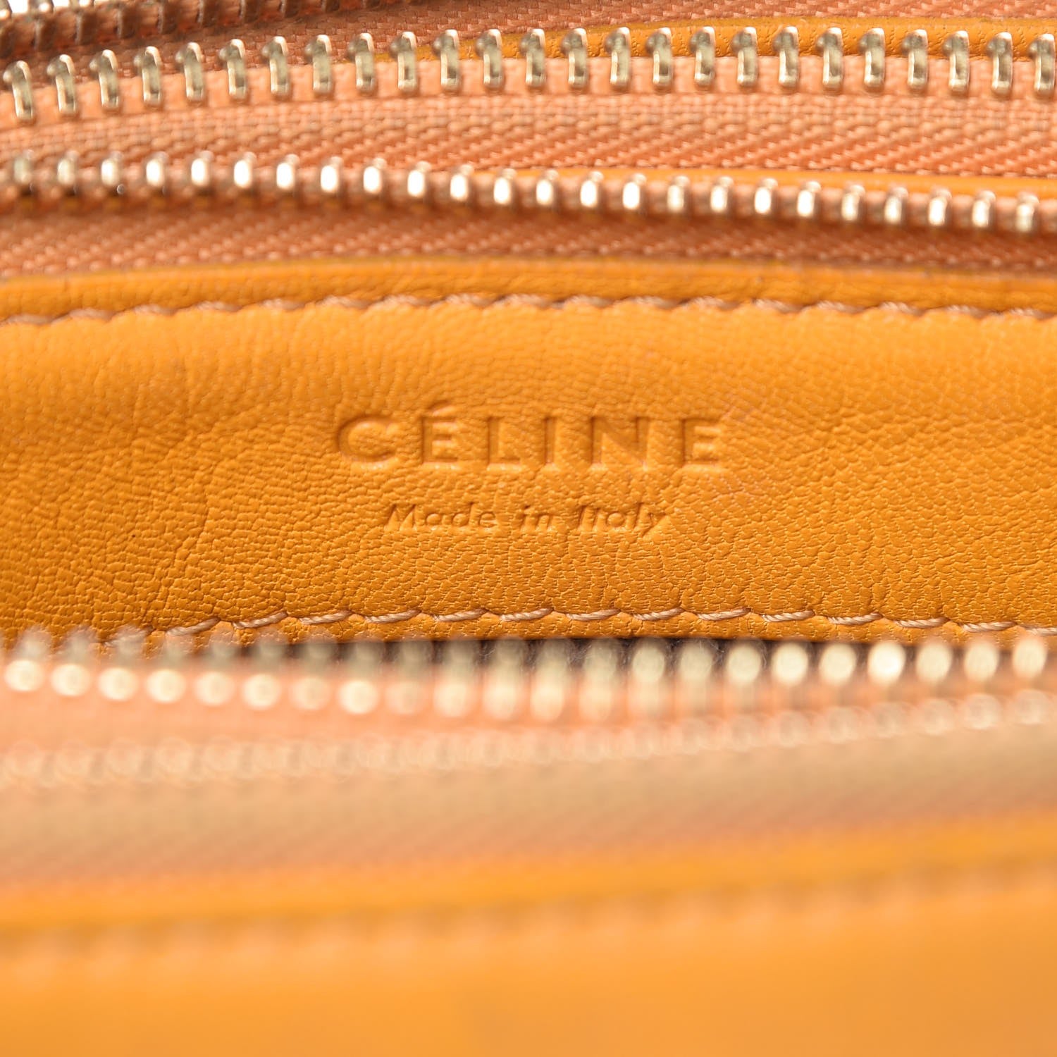 Celine Lambskin Small Trio Crossbody Bag Sunflower 8 of 24