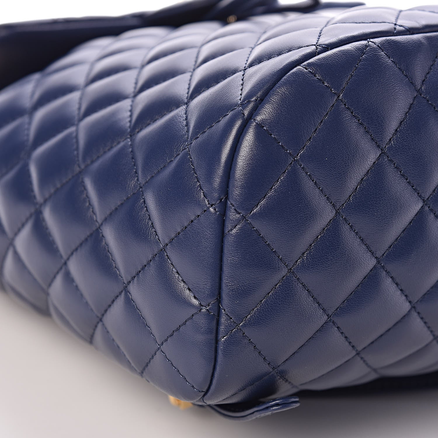 Chanel Lambskin Quilted Small Urban Spirit Backpack Navy 9 of 11