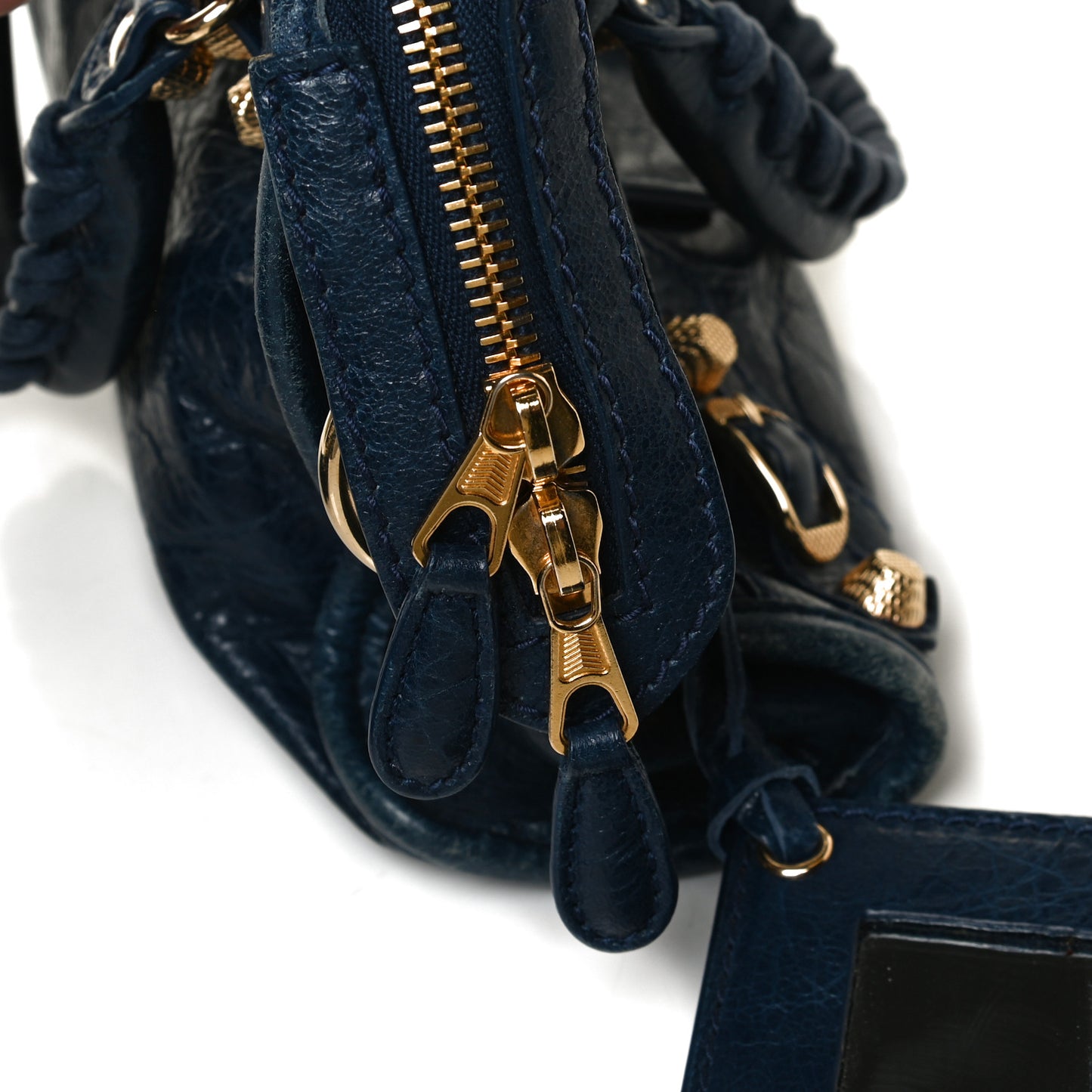 Agneau Giant 12 Gold Hardware Mini City Bleu Mineral