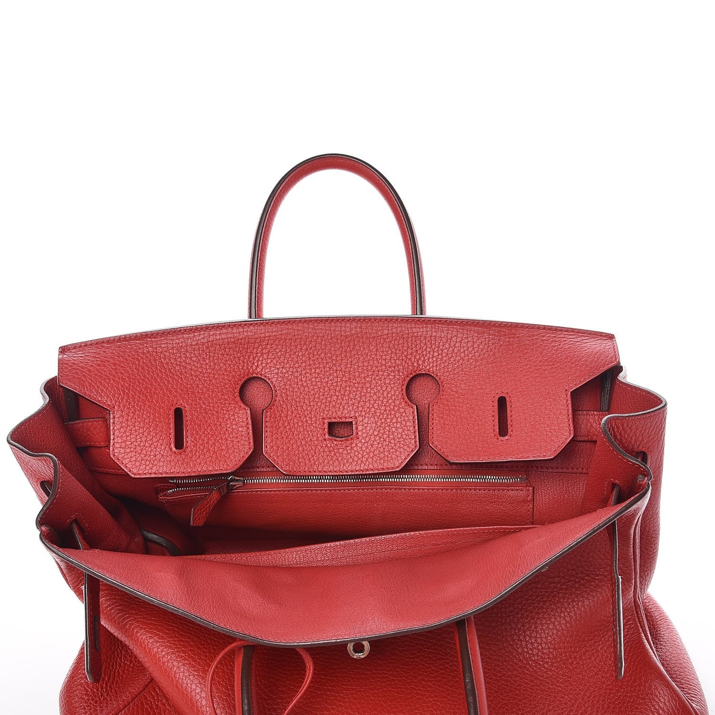 Taurillon Clemence Birkin 35 Rouge Casaque