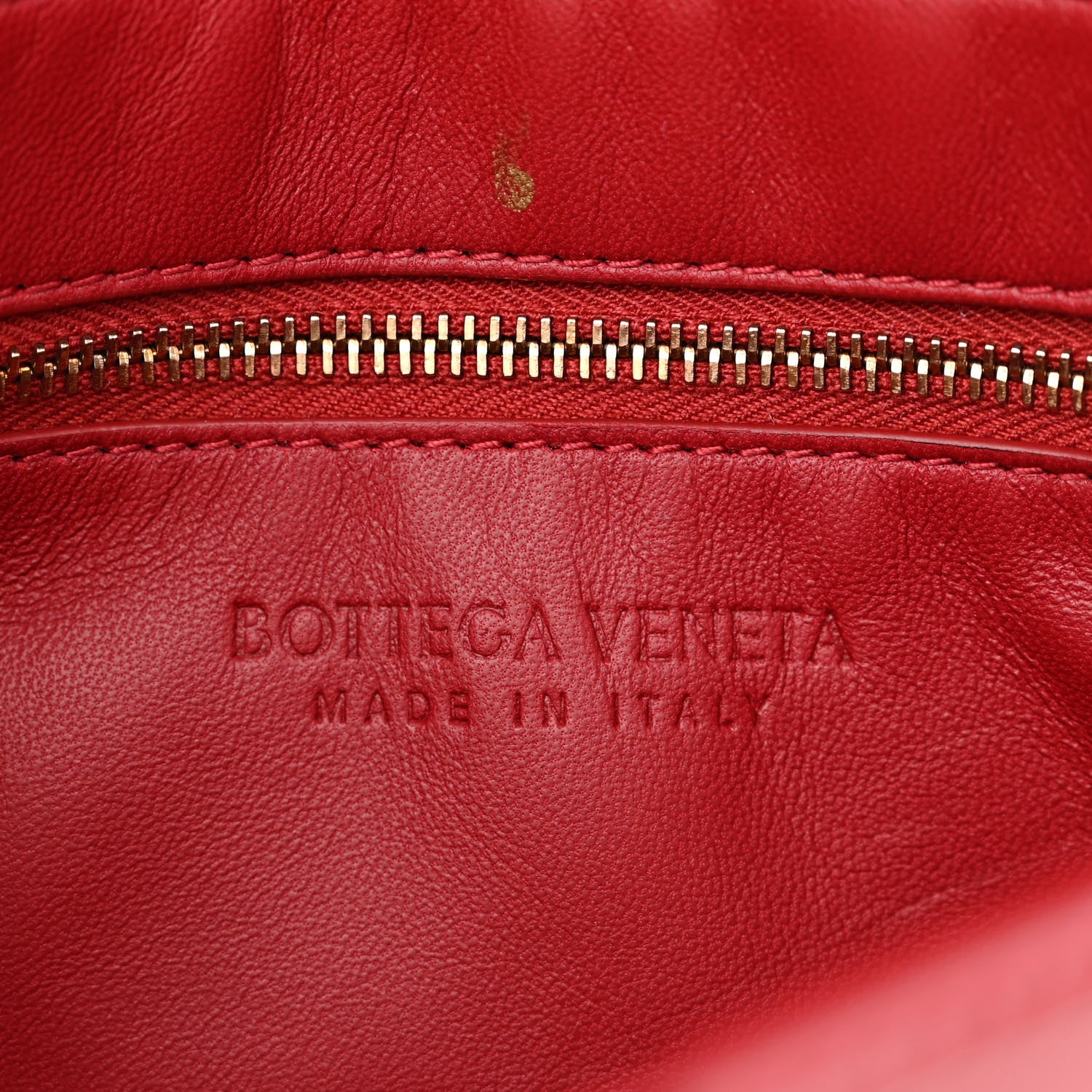 Bottega Veneta Patent Maxi Intrecciato Cassette Crossbody Bag Red 6 of 10
