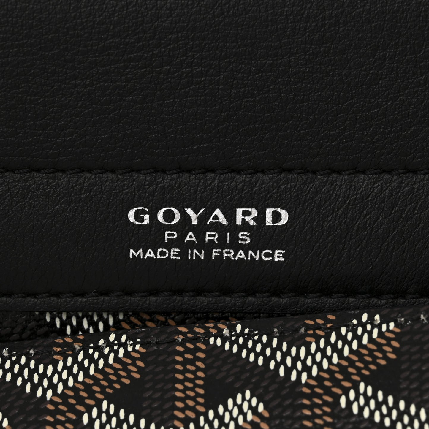 Goyardine Rouette PM Black