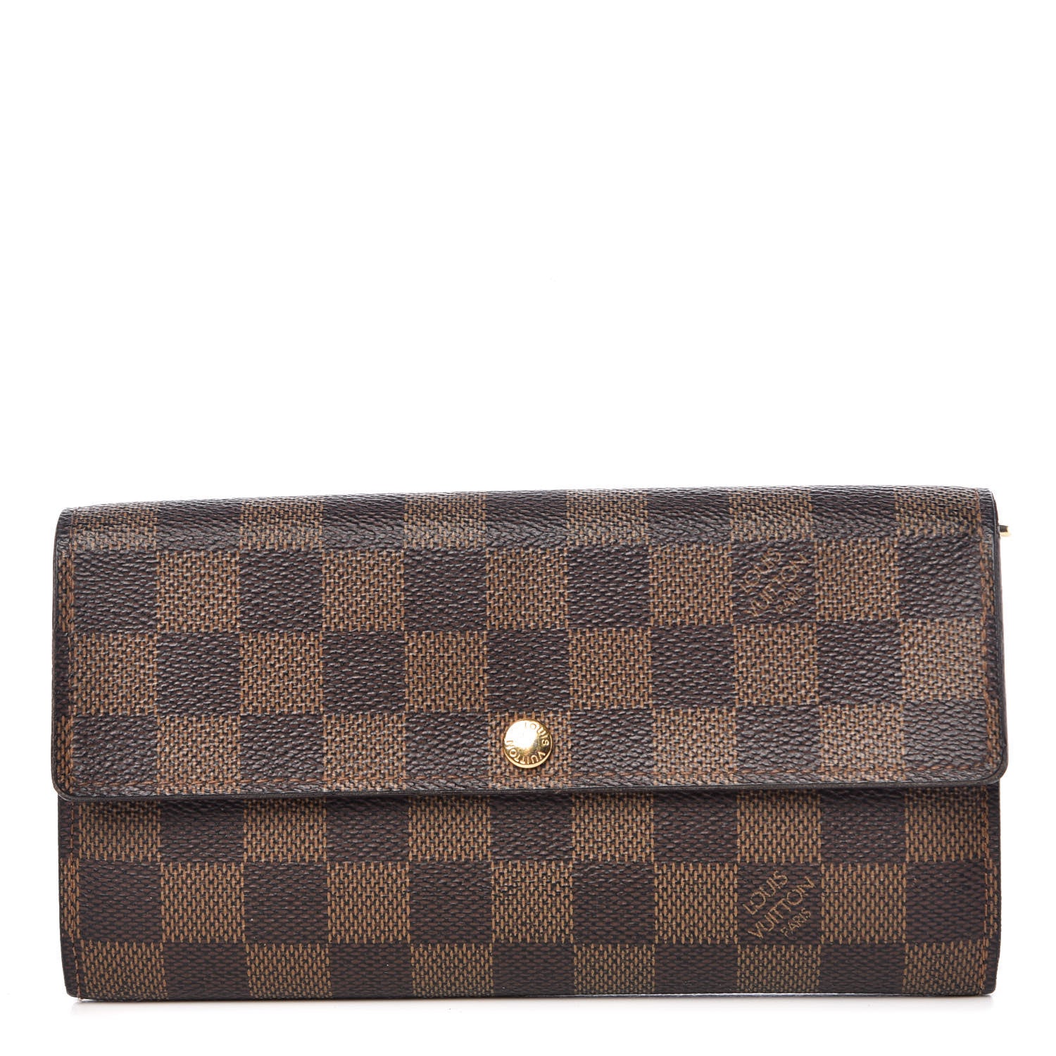Louis Vuitton Damier Ebene Sarah Wallet 1 of 13