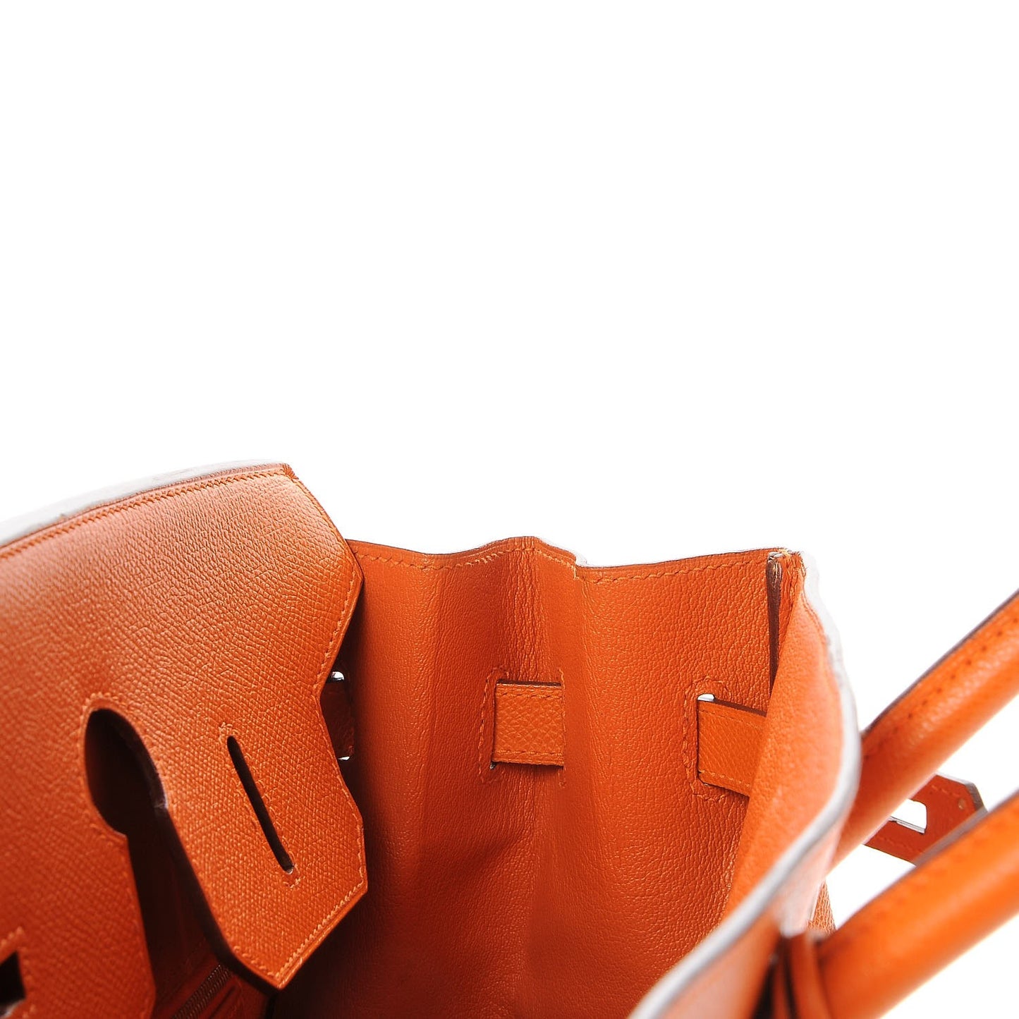 Epsom Birkin 35 Orange