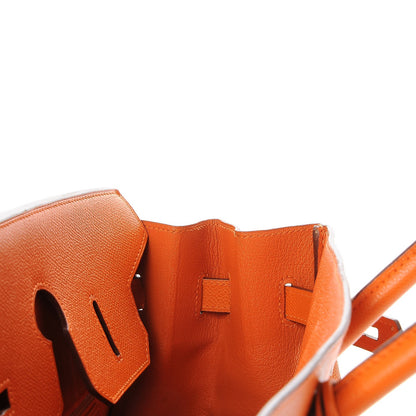 Hermes Epsom Birkin 35 Orange 26 of 34